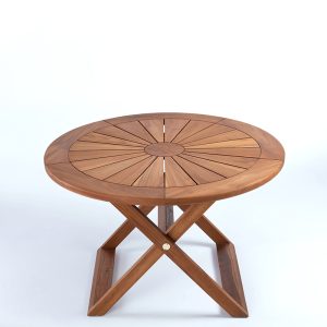 Coppertone Mesa Plegable Redonda - Imagen 3