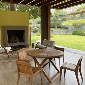 Coppertone Mesa Plegable Redonda - Imagen 4